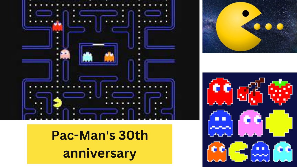 What is Pac Man’s 30th anniversary?