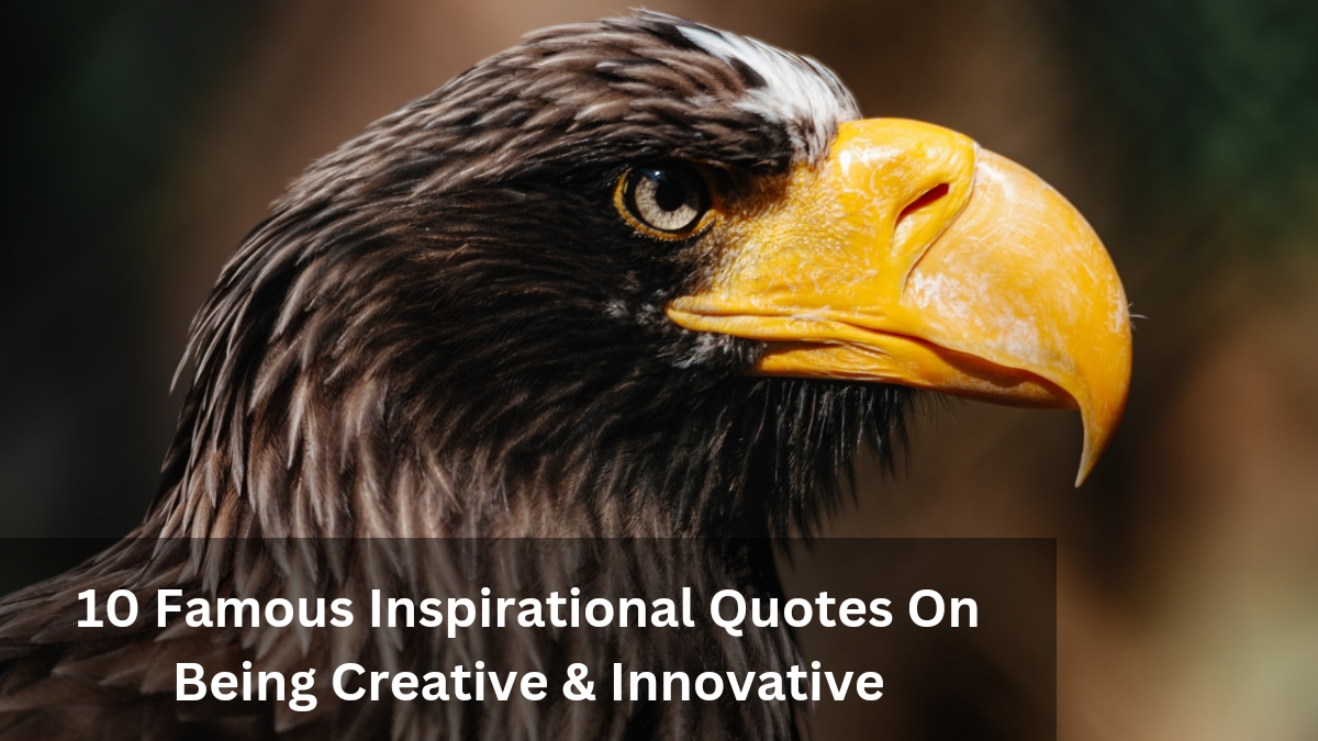 10 Famous Inspirational Quotes On Being Creative & Innovative